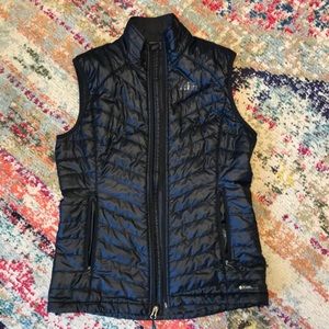 REI black down vest